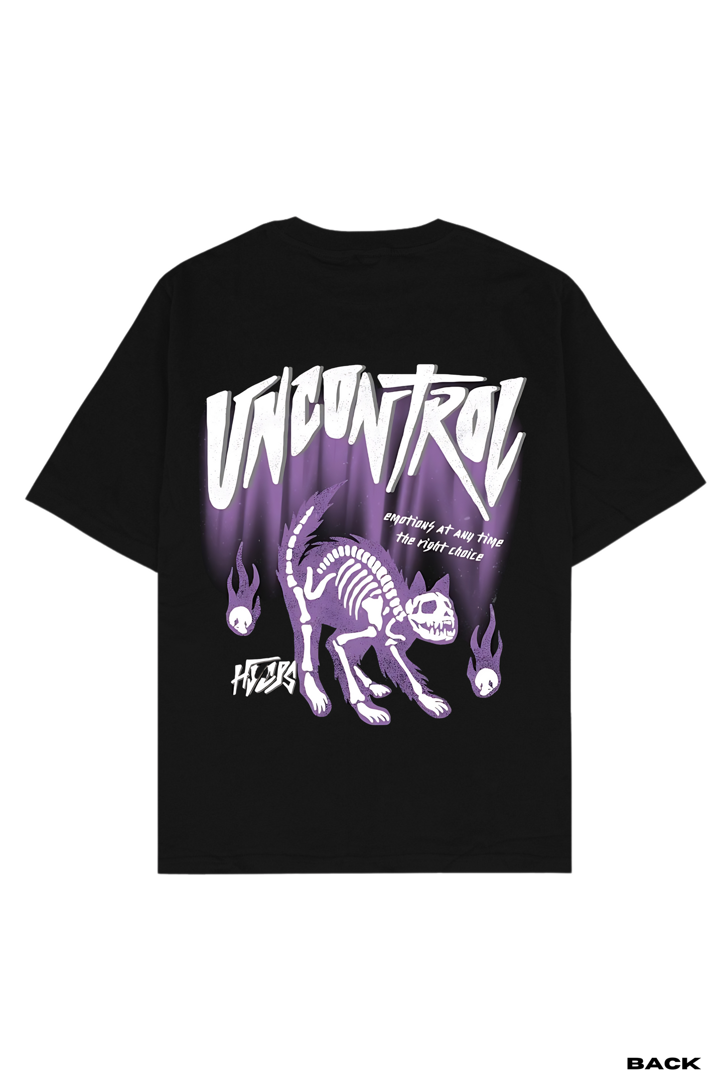 Uncontrol Oversized Printed Unisex T-Shirt