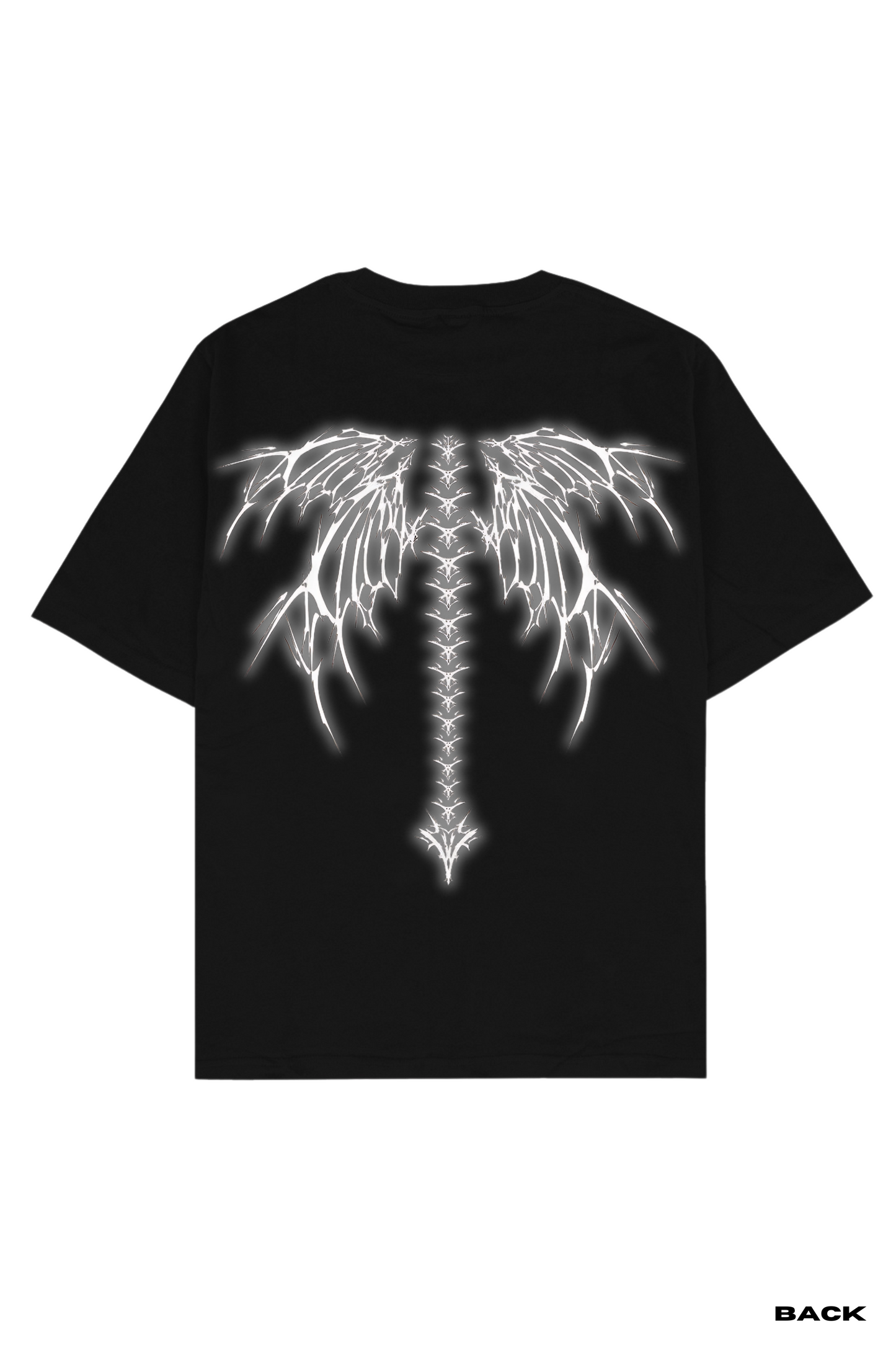 Y2K Wings Oversized Printed Unisex T-Shirt
