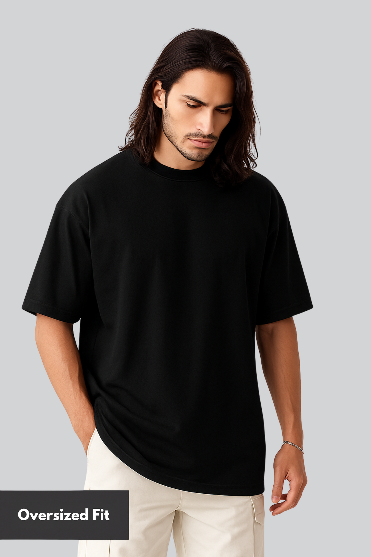 Plain Thick Oversized T-Shirt