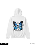 LS ATTRACTIVE WHITE HOODIE