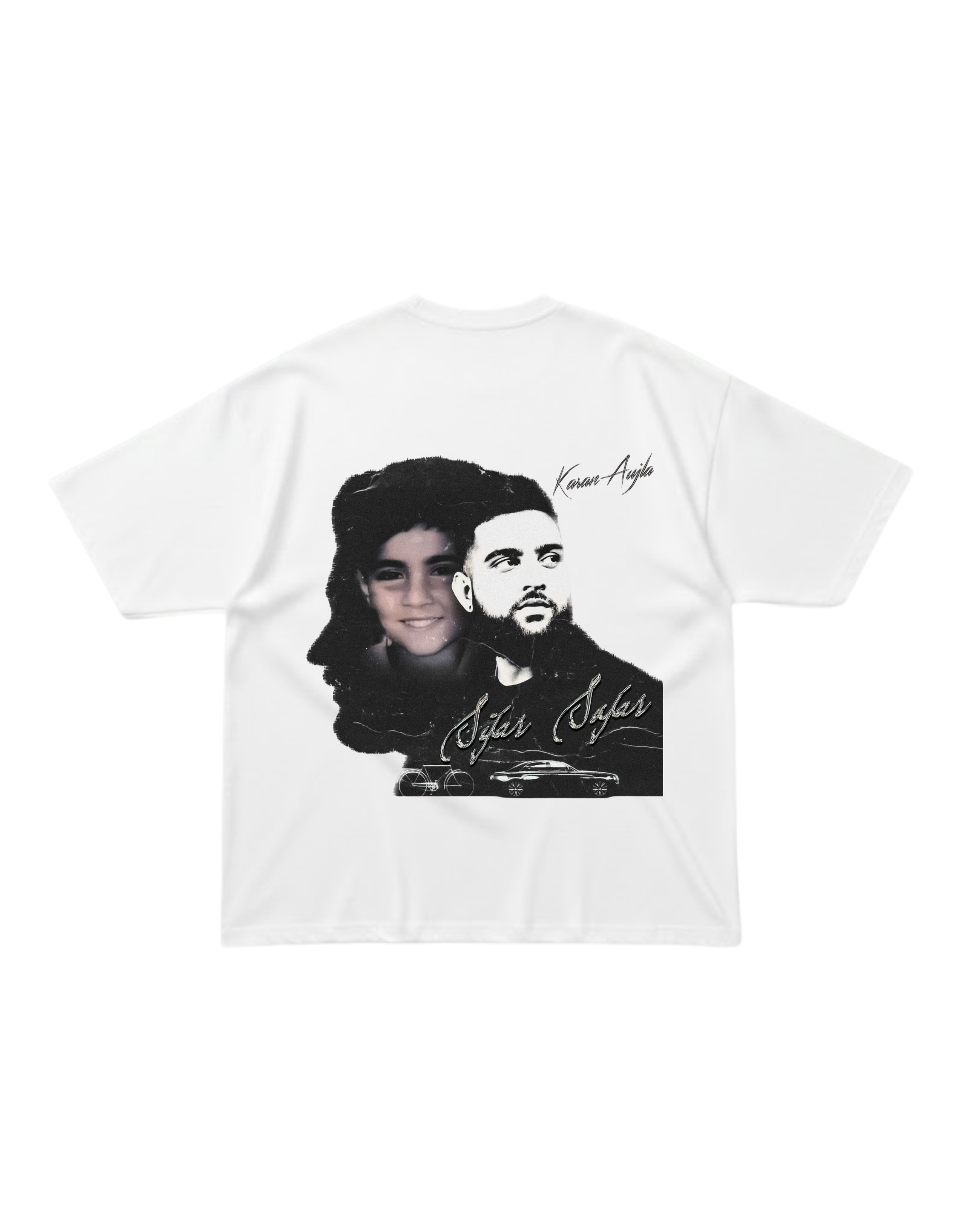 Karan Aujla Memories Fan Art Oversized T-Shirt