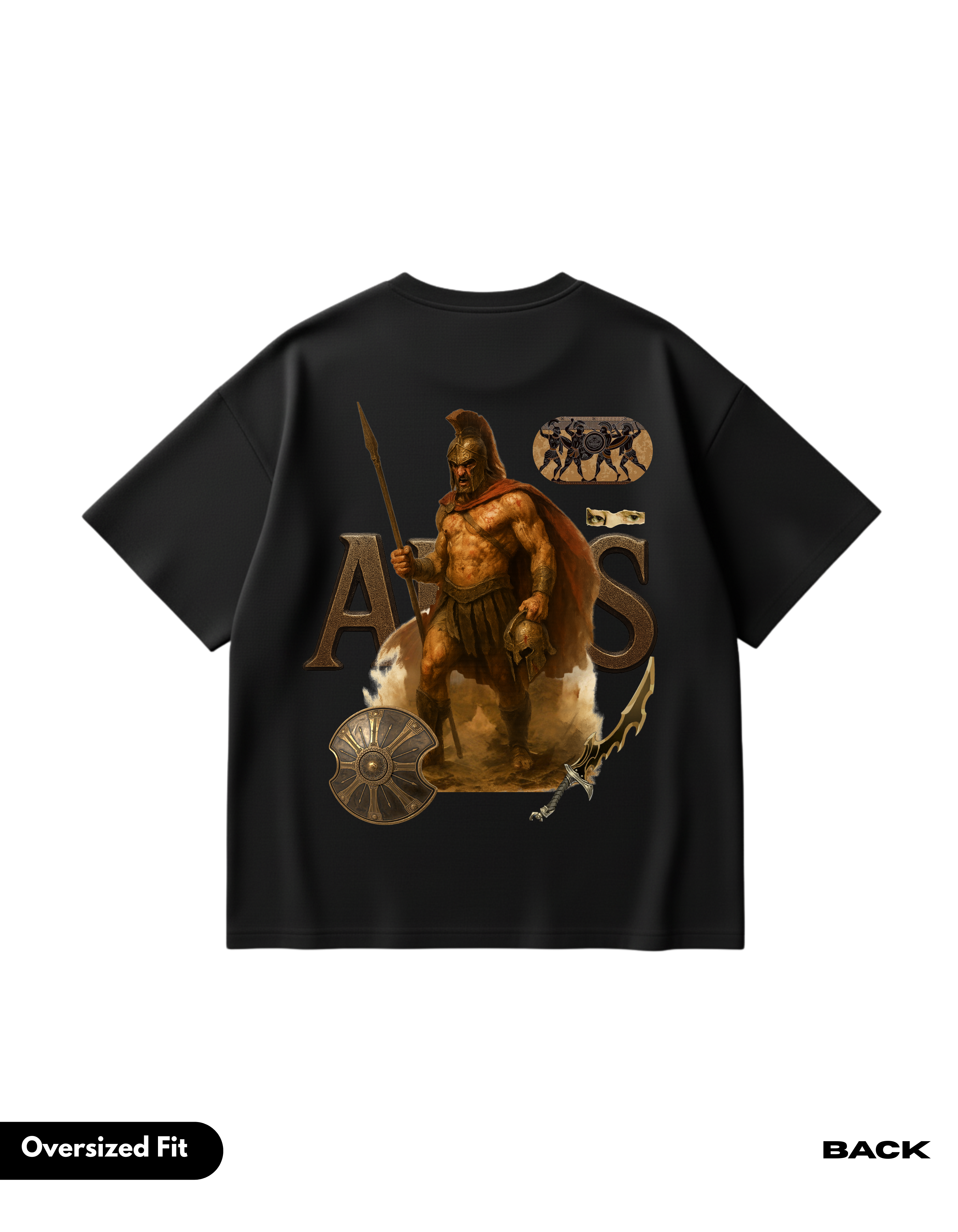 Axes Oversized T-Shirt | ETGG Limited Edition