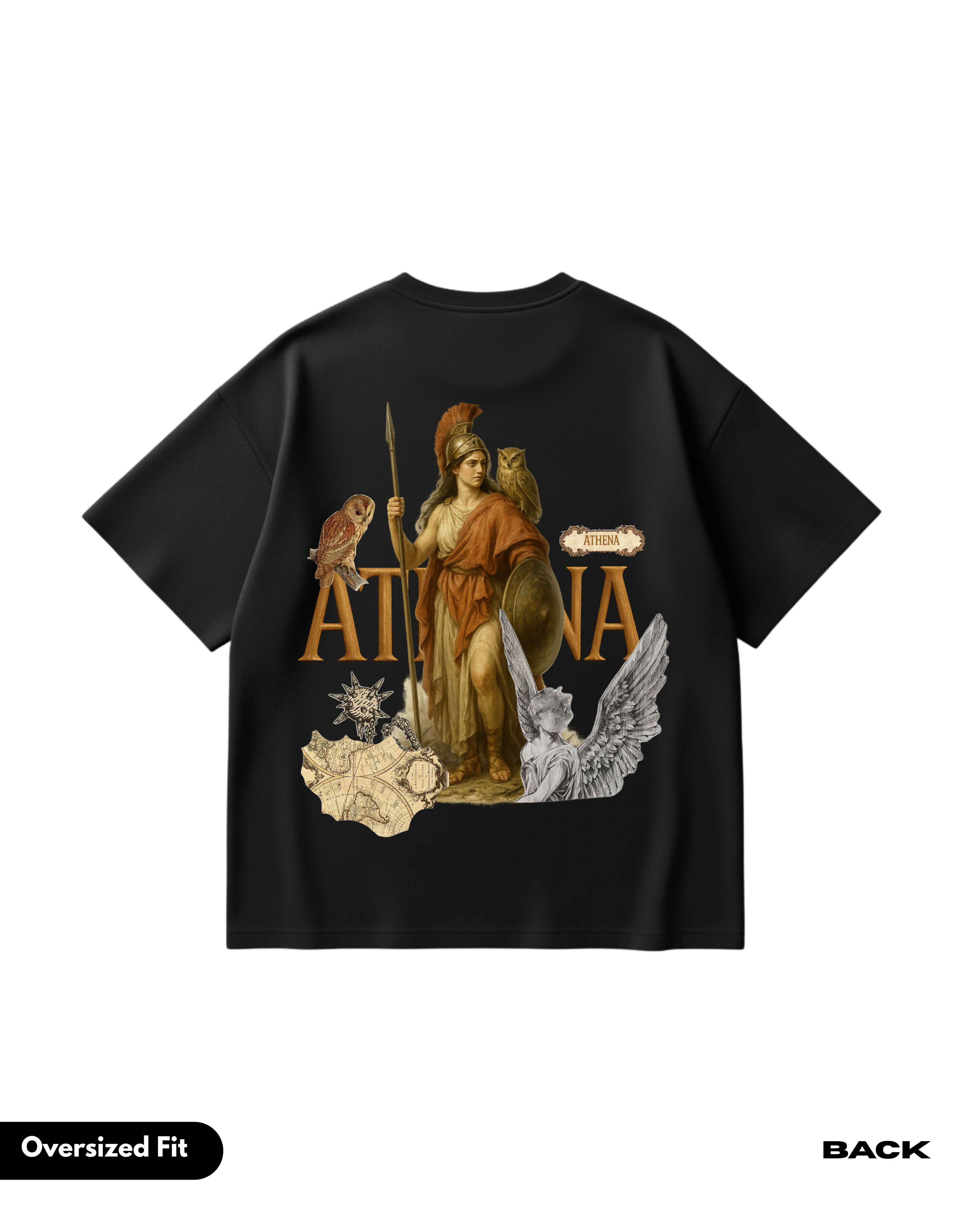 Athena Oversized T-Shirt | ETGG Limited Edition