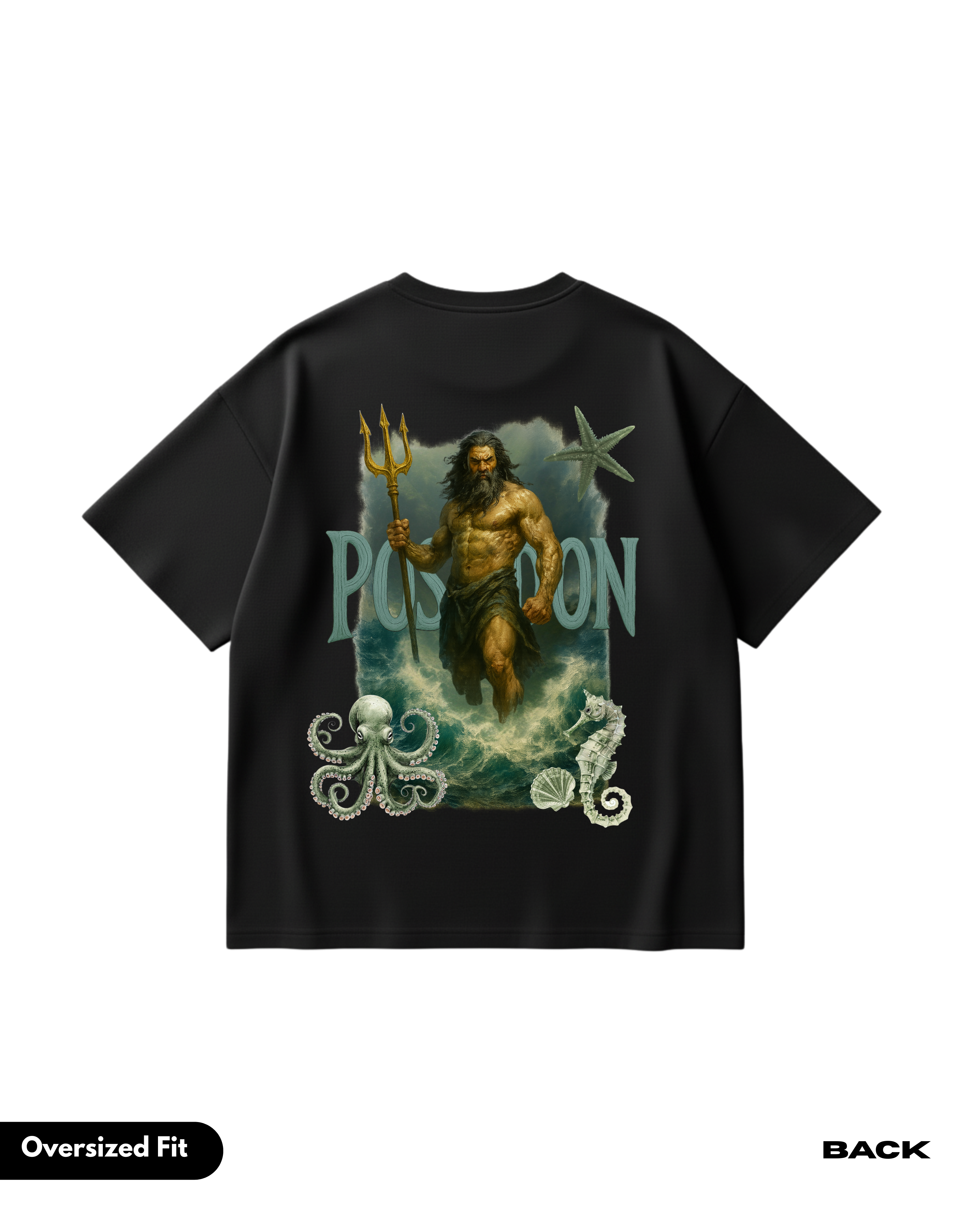 Poseidon Oversized T-Shirt | ETGG Limited Edition