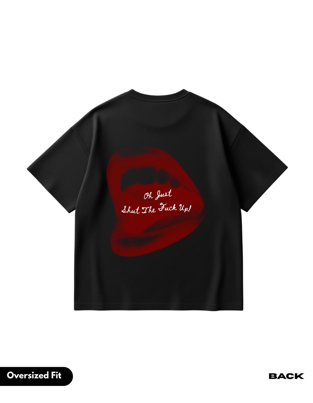 LS Originals Black Oversized T-Shirt