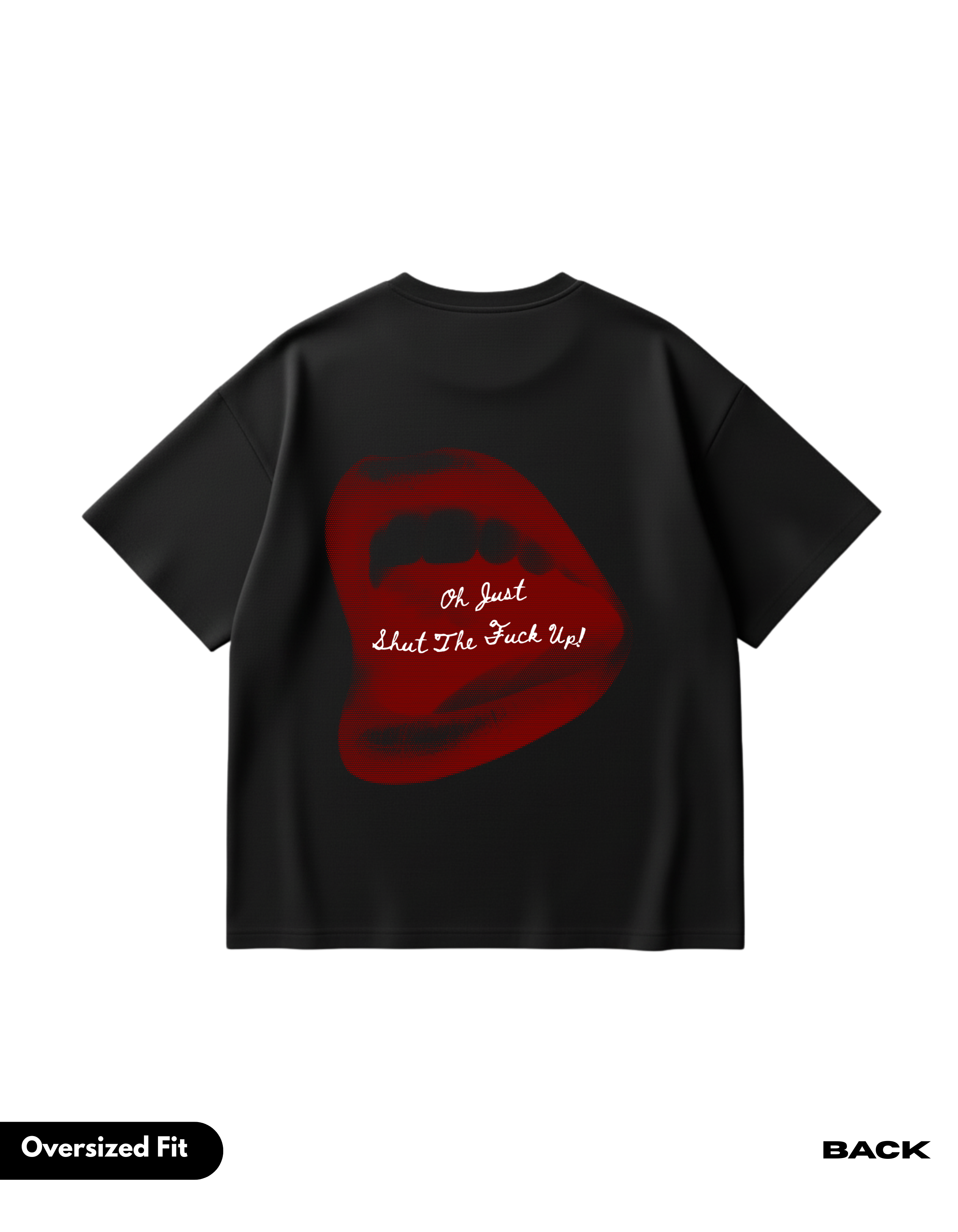 LS Originals Black Oversized T-Shirt