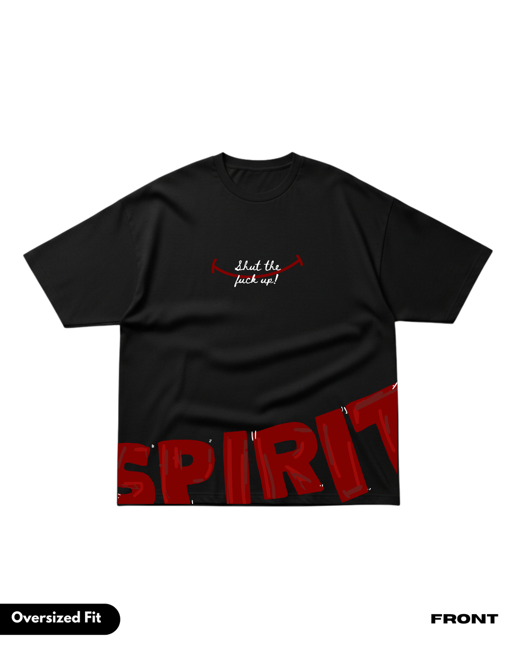 LS Originals Black Oversized T-Shirt