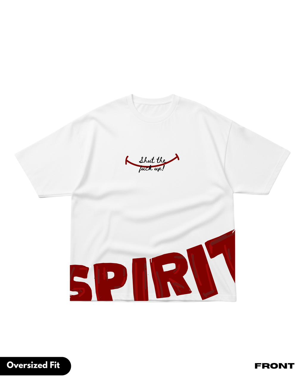 LS Originals White Oversized T-Shirt