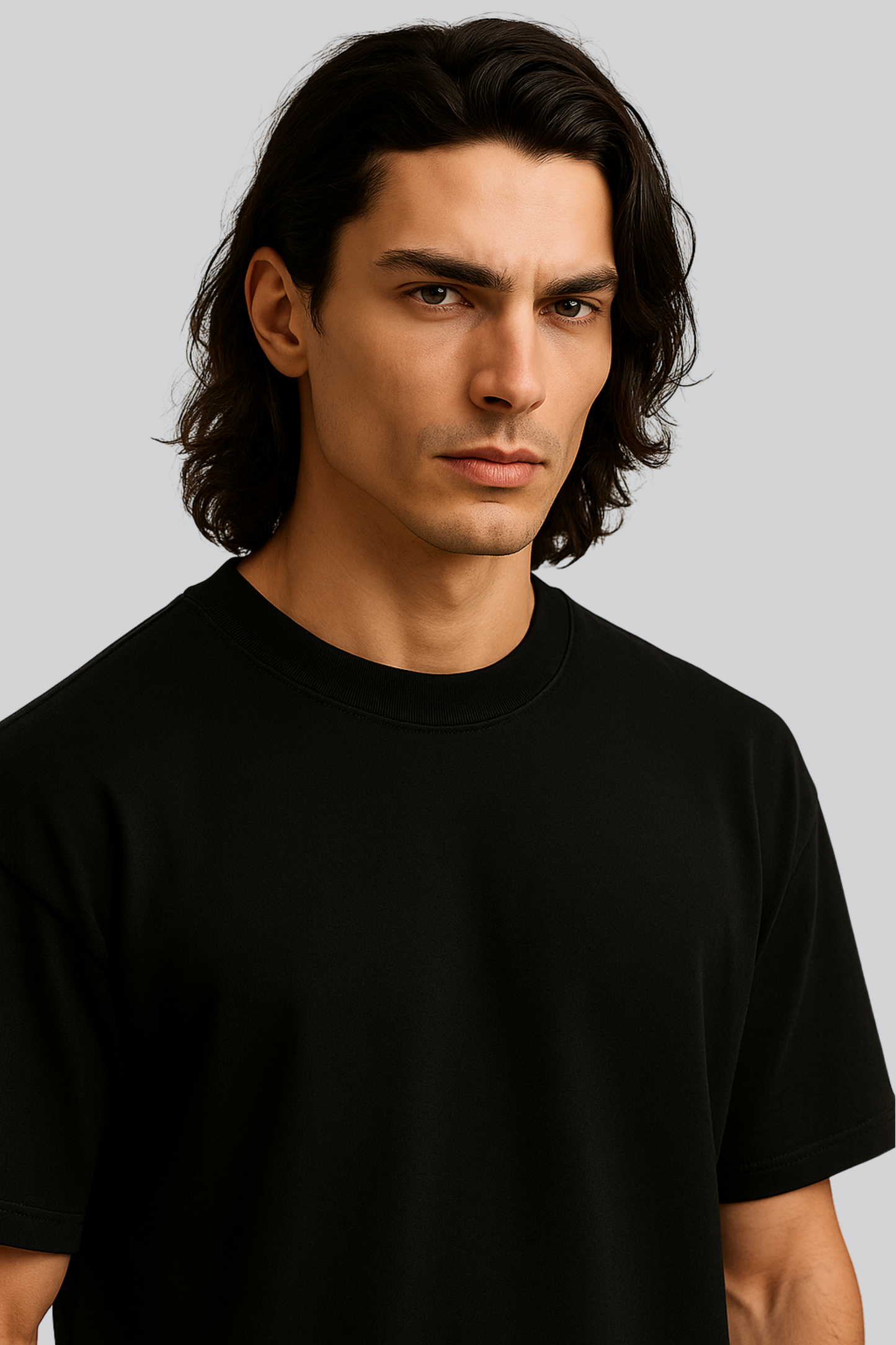 Plain Thick Oversized T-Shirt