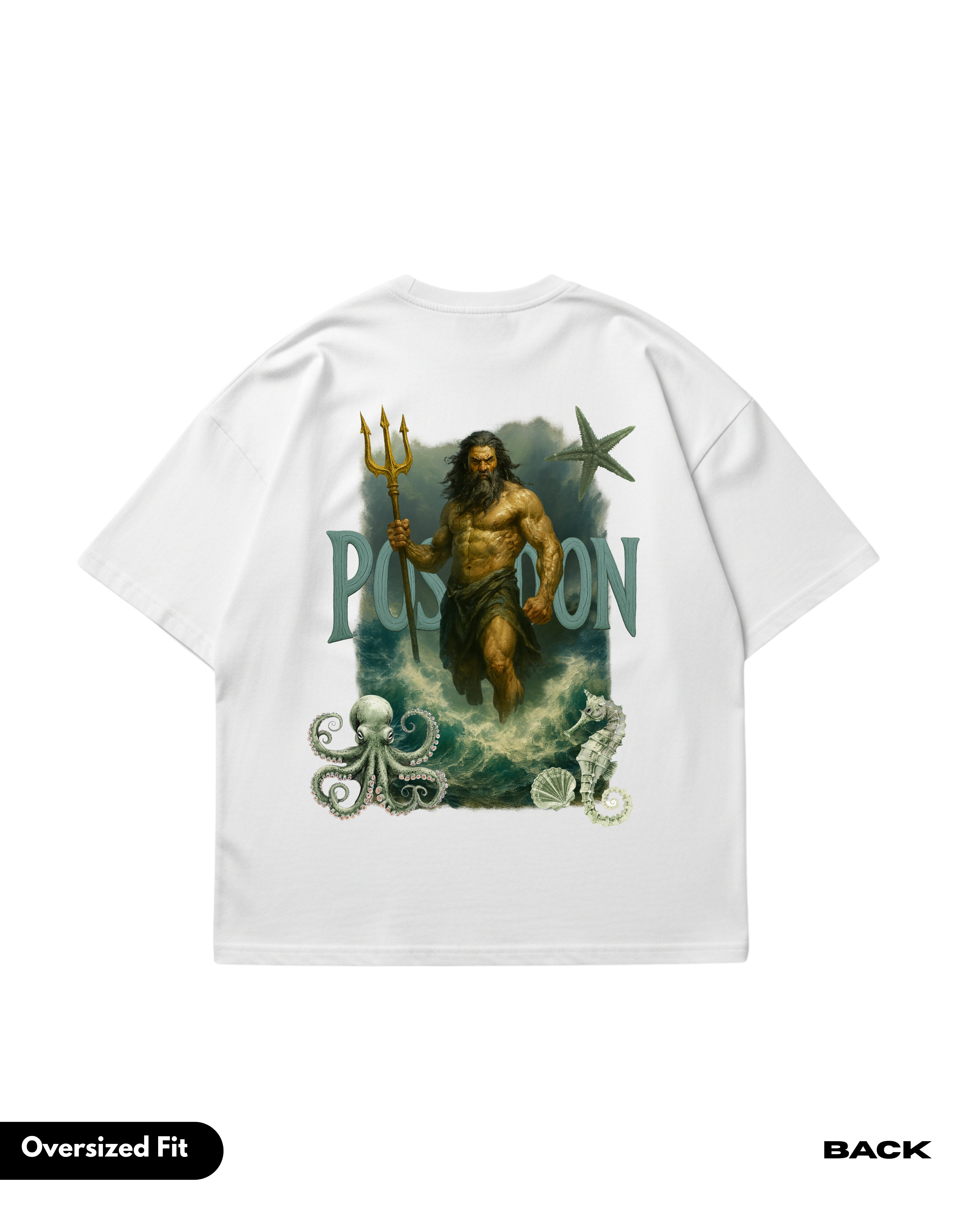 Poseidon Oversized T-Shirt | ETGG Limited Edition