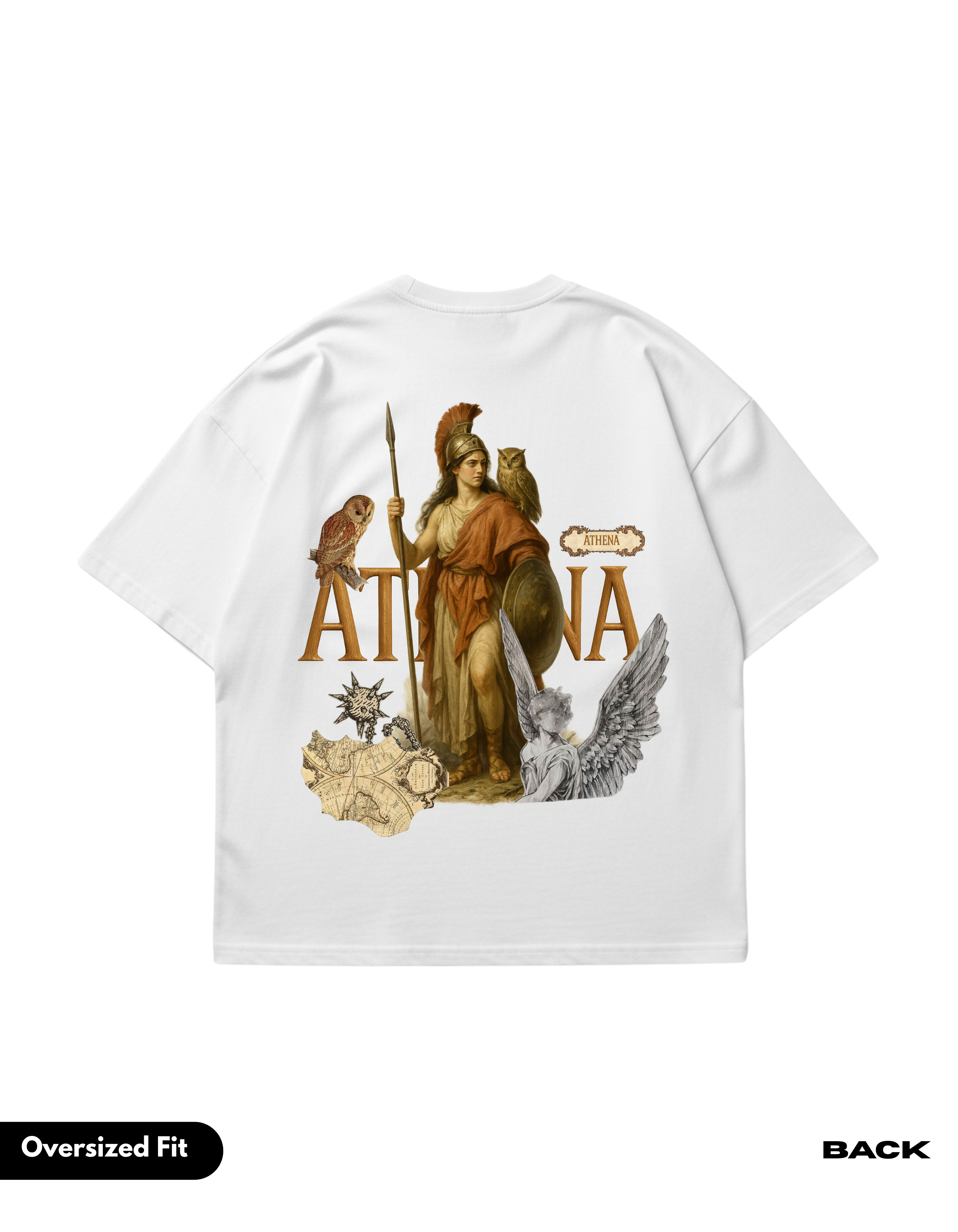 Athena Oversized T-Shirt | ETGG Limited Edition