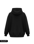 Black Oversized Hoodie | 430GSM