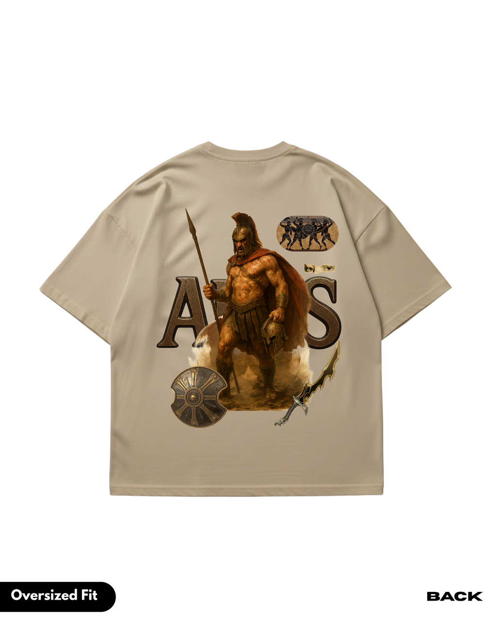 Axes Oversized T-Shirt | ETGG Limited Edition