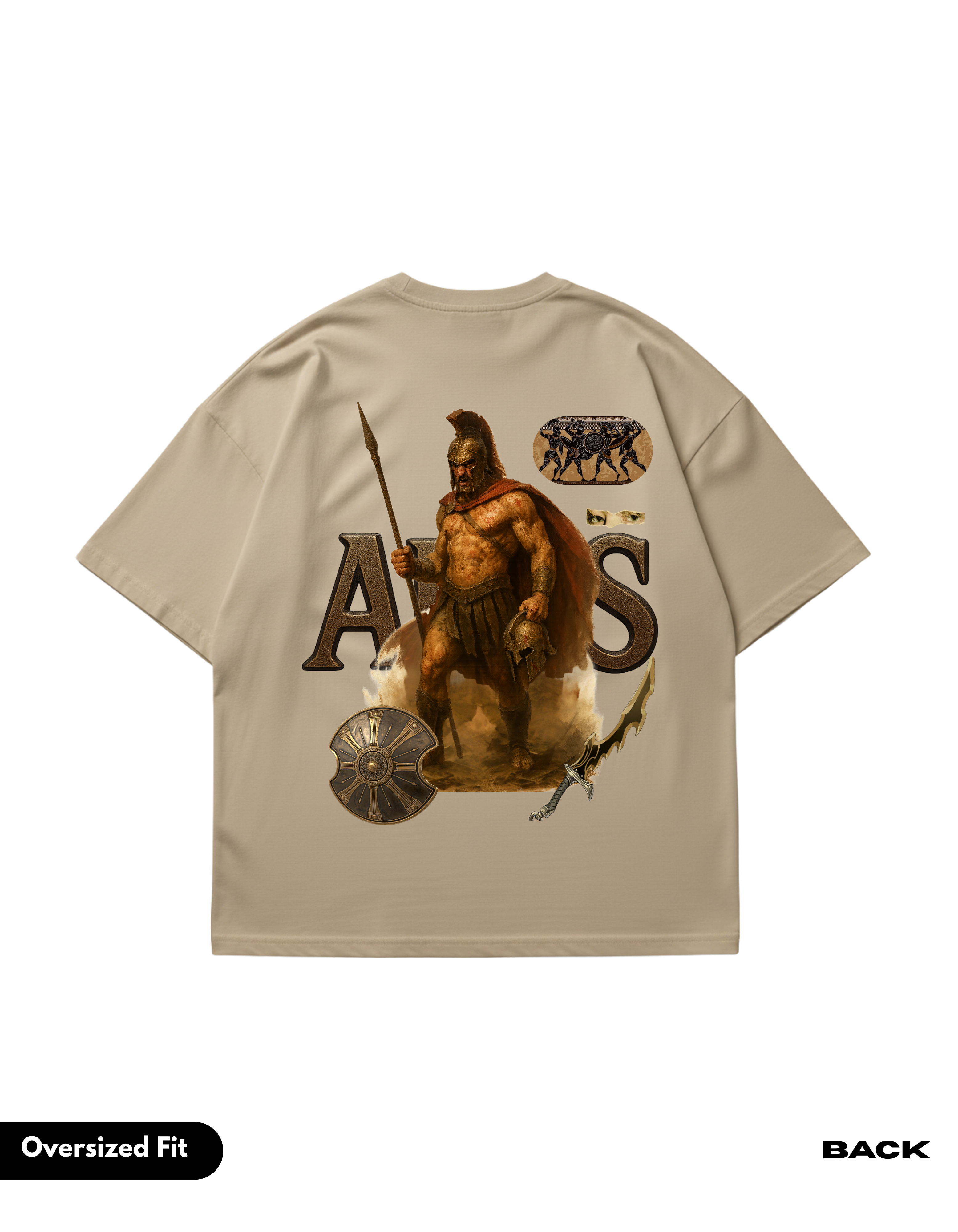 Axes Oversized T-Shirt | ETGG Limited Edition