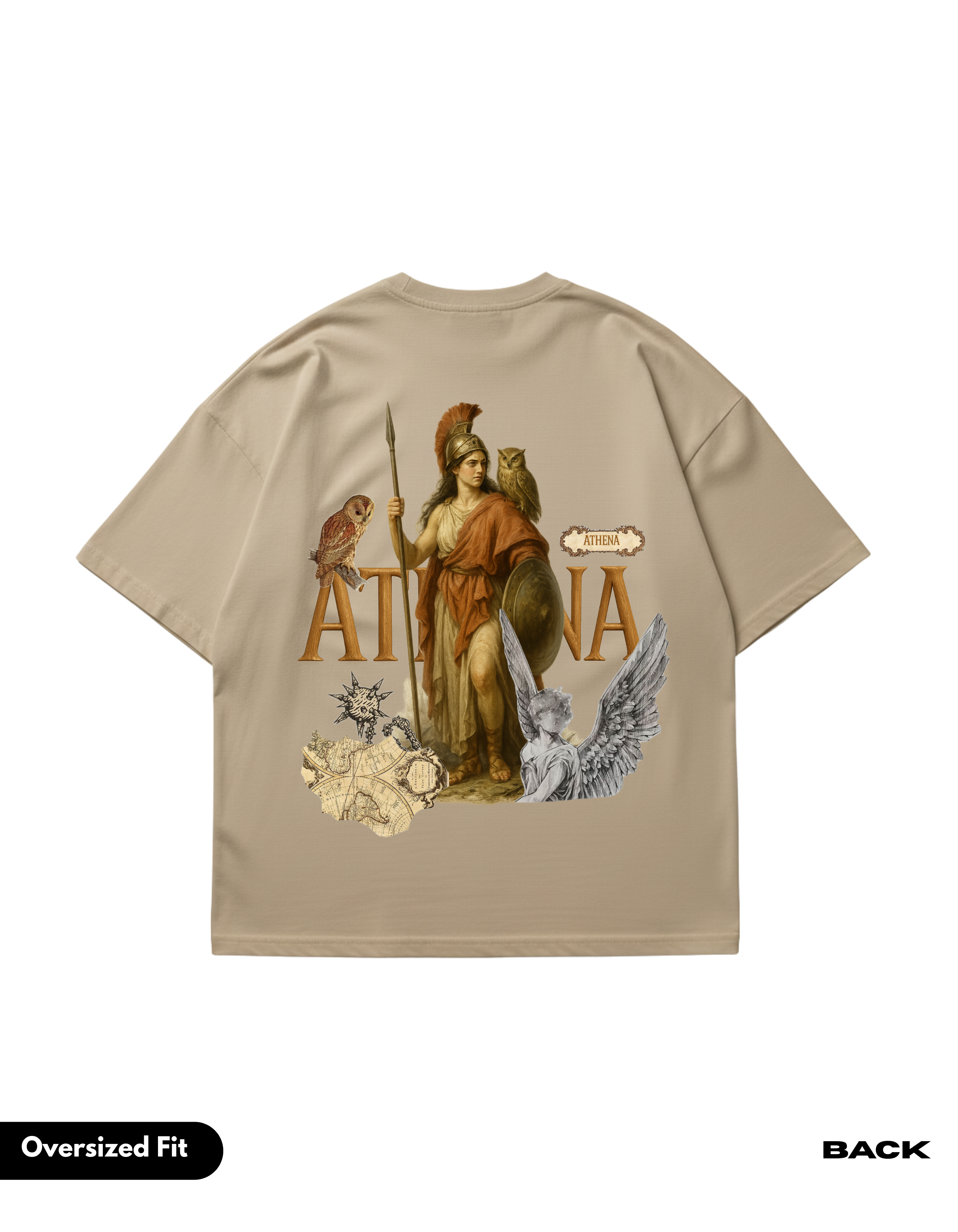 Athena Oversized T-Shirt | ETGG Limited Edition