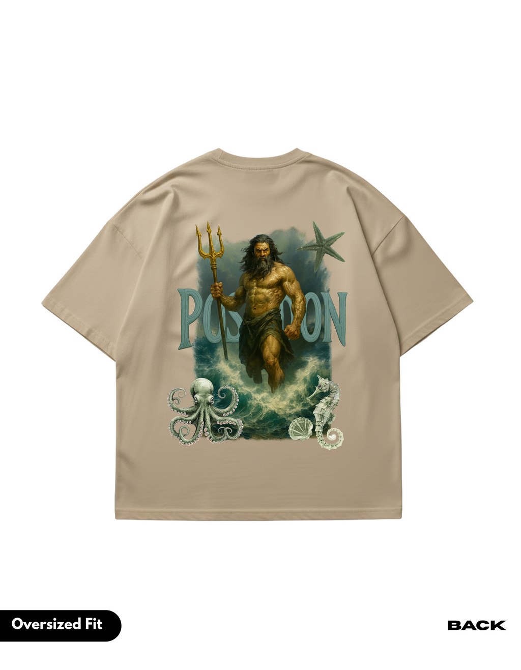 Poseidon Oversized T-Shirt | ETGG Limited Edition