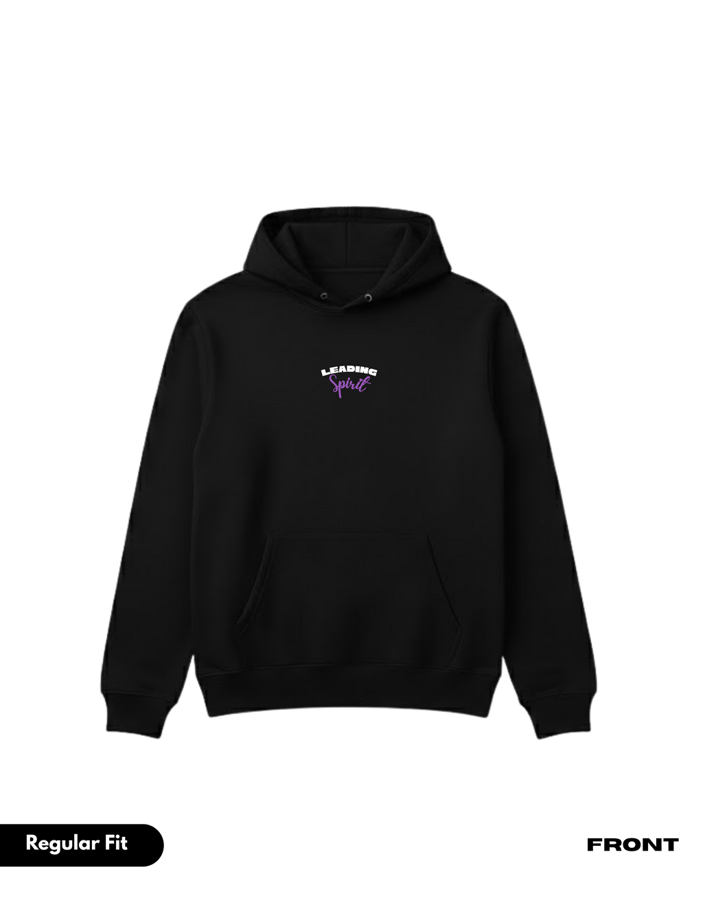 LS BUTTERFLY BLACK HOODIE