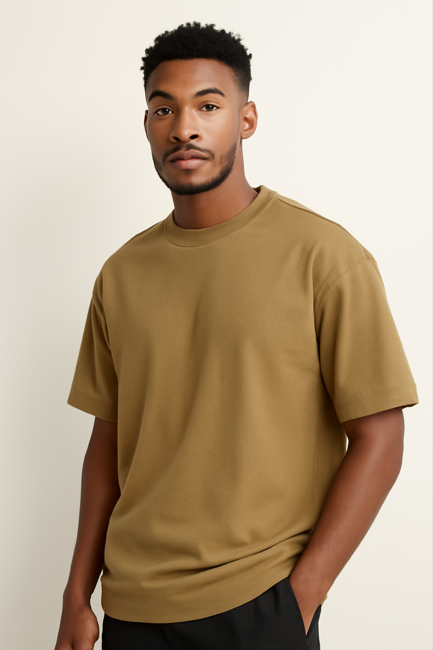 Plain Thick Oversized T-Shirt