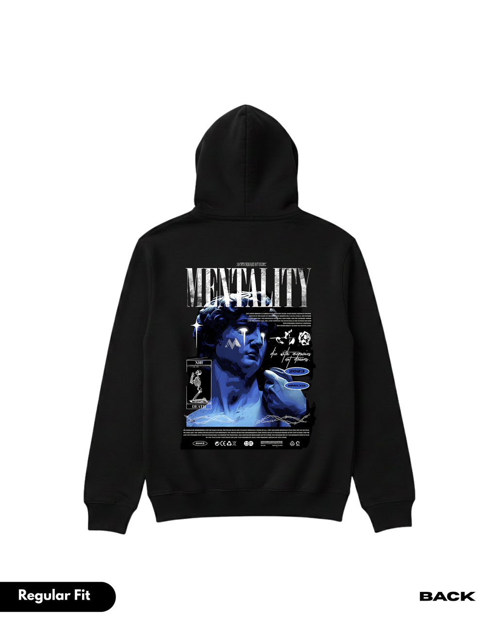 LS MENTALITY BLACK HOODIE