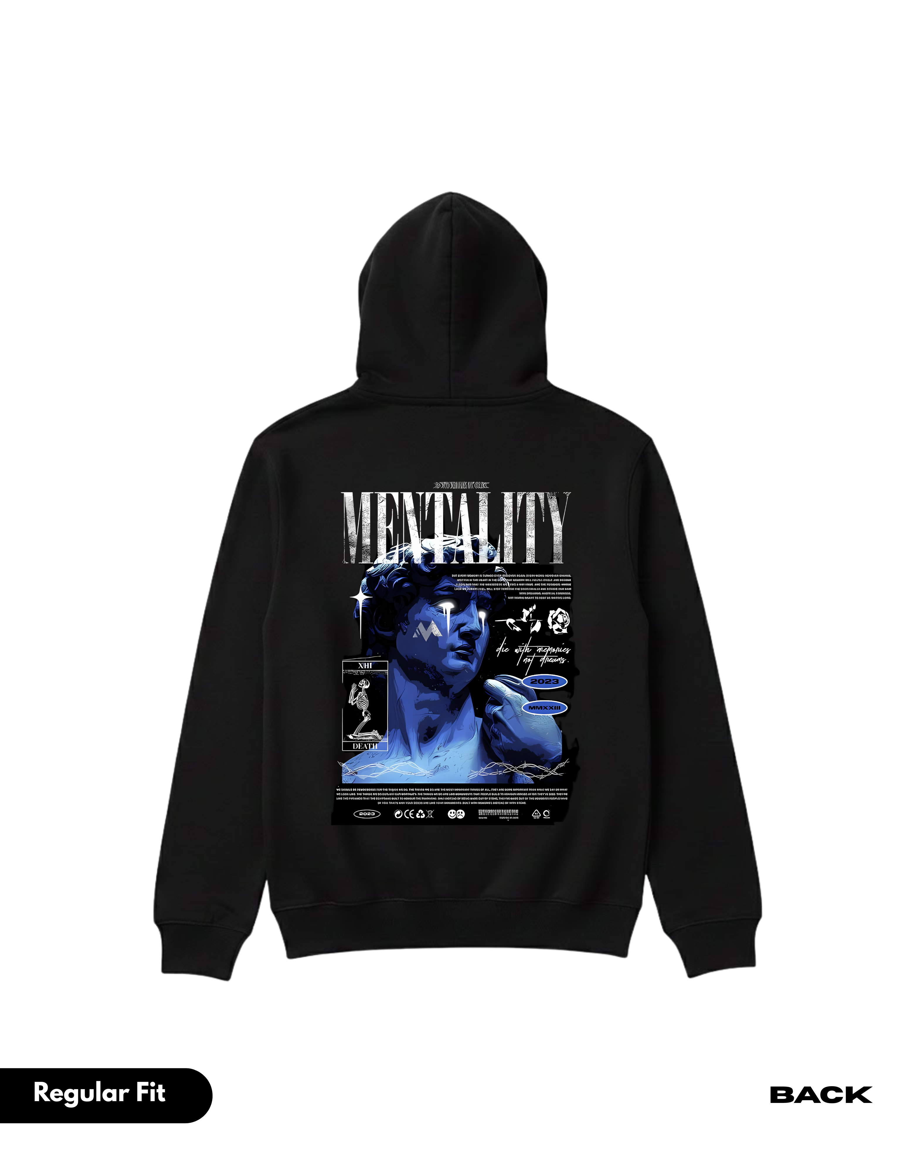 LS MENTALITY BLACK HOODIE