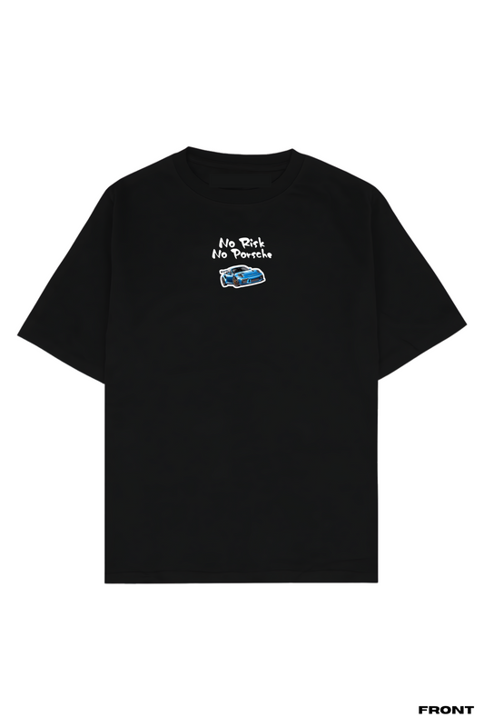 Blue Porsche 911 Oversized Printed Unisex T-Shirt