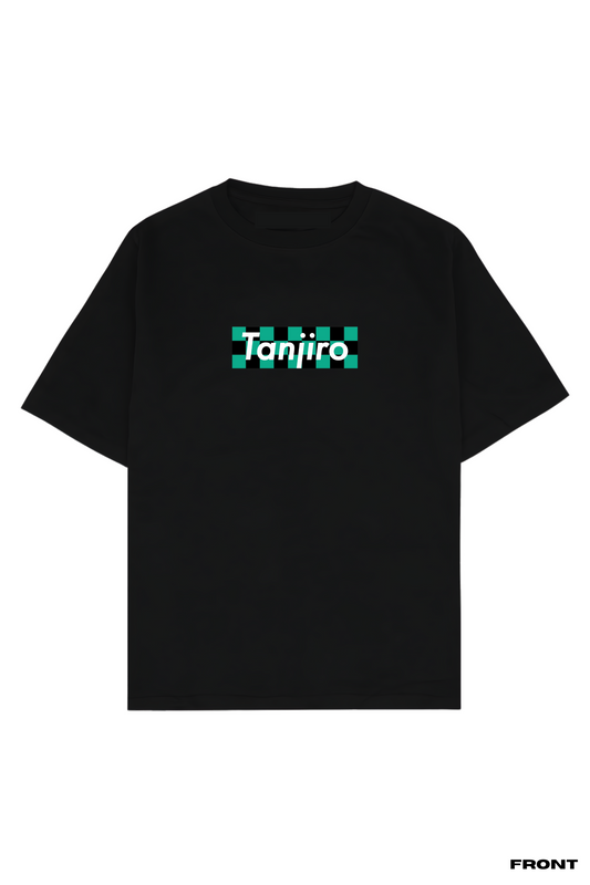 Fiery Tanjiro Oversized Printed Unisex T-Shirt