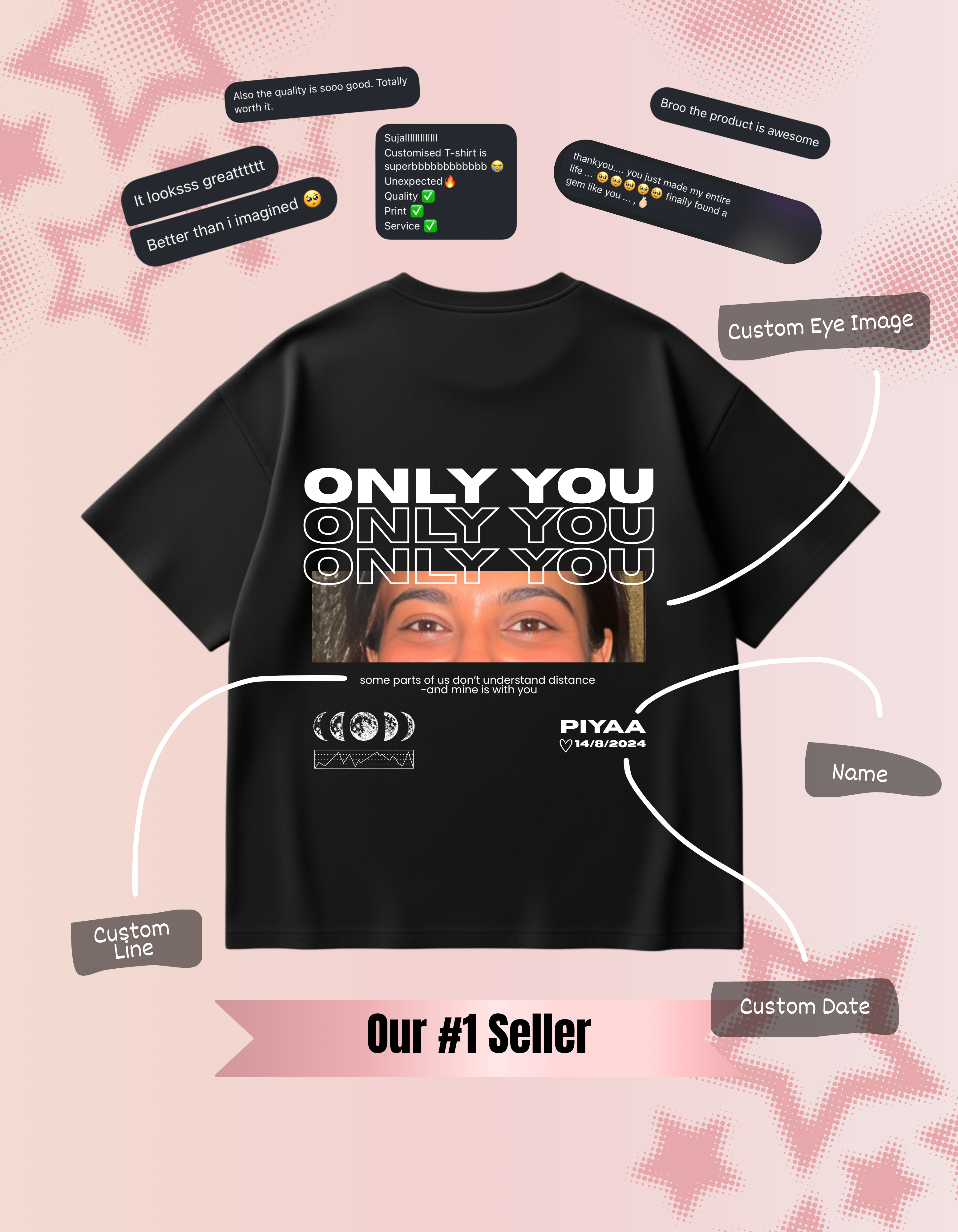 Only You Eyes T-Shirt For Your Loved Ones!
